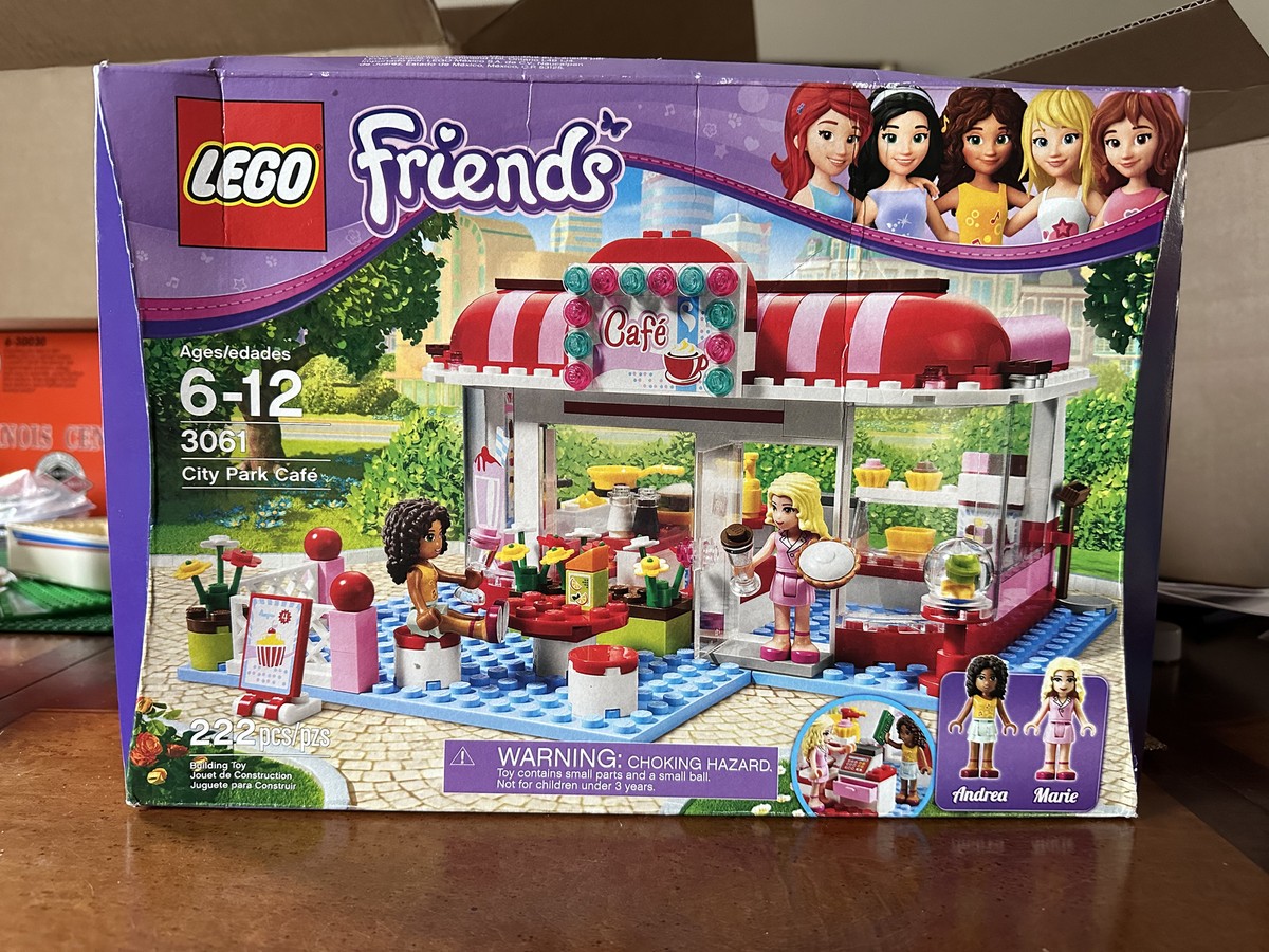 LEGO Friends: Heartlake City Park Cafe (3061) Retired New in Sealed Box!