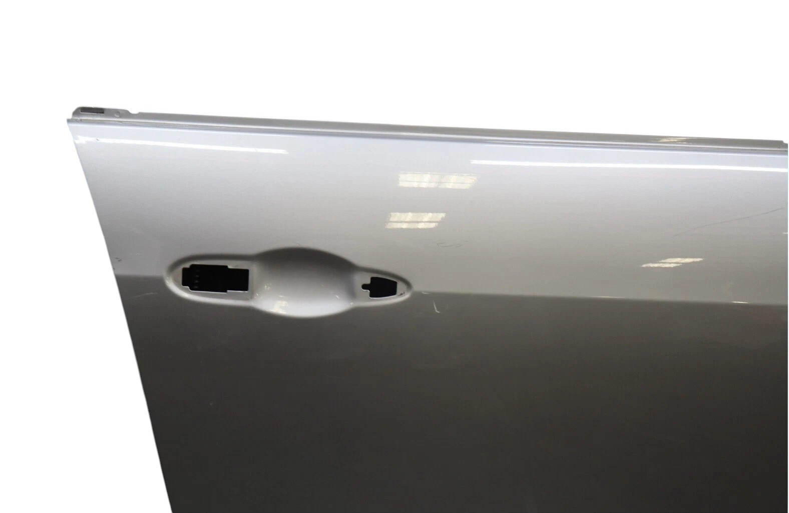 14-22 Maserati Ghibli M157 Front Right Passenger Side Door Panel Silver Oem