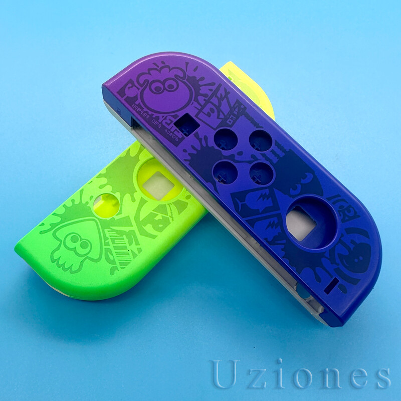 Housing Shell Case & Buttons For Nintendo Switch Joy-Con DIY Splatoon 3 Theme