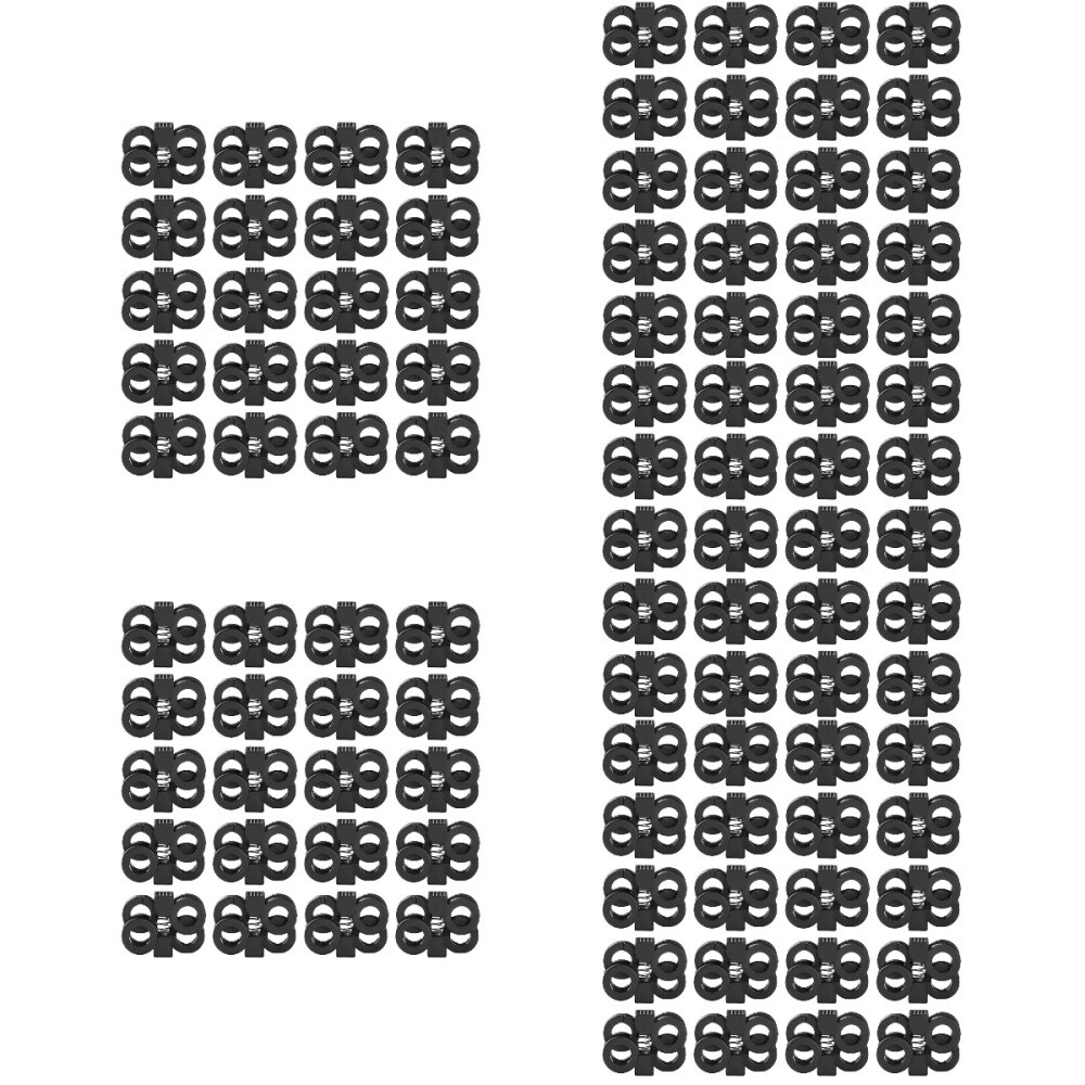 APL 5 Pezzi Fibbia Rapida per Lacci Bambini Chiusure per Cordoncini Lacci per Scarpe