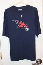 blue Atlanta Hawks mascot logo t-shirt - adult extra-large / XL