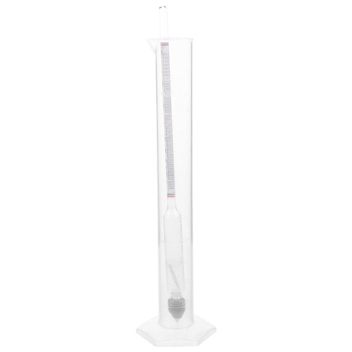 1 Set Hydrometer Home Brew Wine Meter Alcohol Tester And Cylinder for Liquor