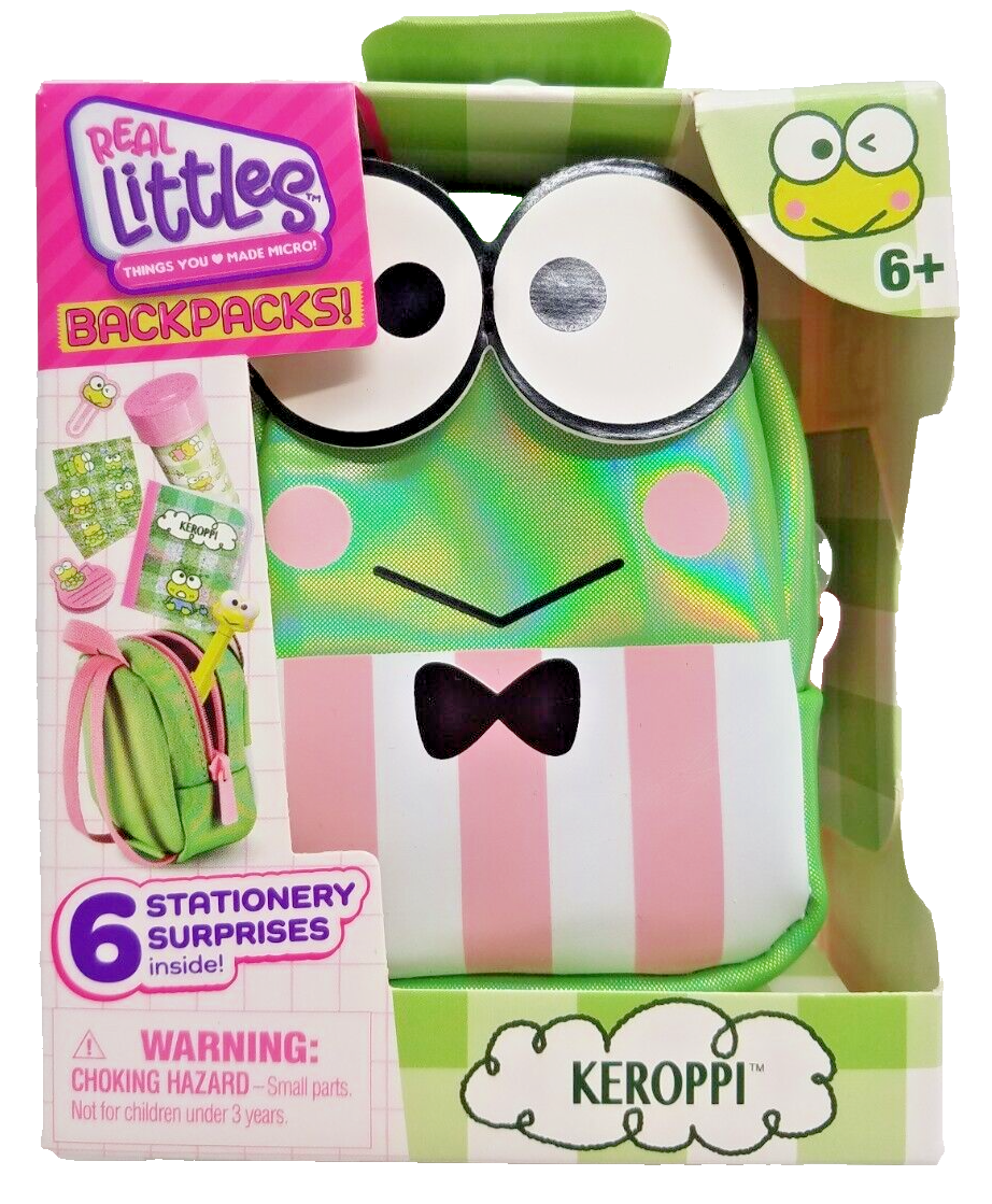 New/2024] Real Littles “Keroppi” Mini-Backpack Hello Kitty (x 6