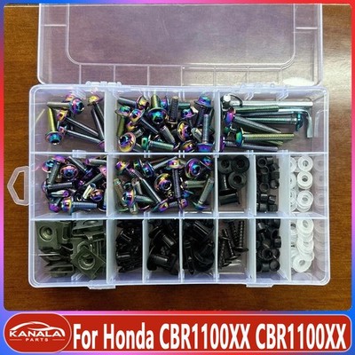 304 Stainless Steel Motorcycle Fairing Bolts Kit Share For Honda CBR1100XX