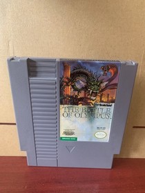 Nintendo NES - Battle of Olympus - Game, Sleeve & Manual - Tested (see video)