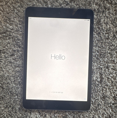 Apple iPad mini 1st Gen 16GB Gray Wi Fi Tablet A1432 7.9in iOS