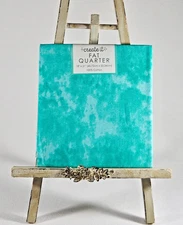 Create It Fat Quarter 18" x 21" Turquoise 100% Cotton Material