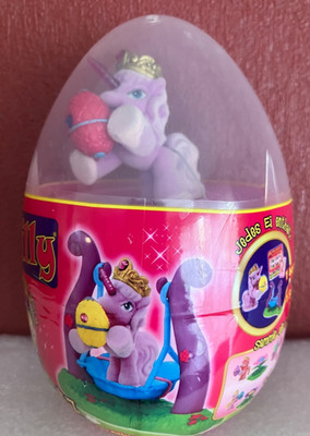 Filly Pferde Spielplatz im Ei m. Swarowski Kristall Ostern Geheimcode
