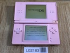 LG2183 Plz Read Item Condi Nintendo DS Lite Noble Pink Console Japan