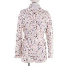 Womens Valentino     VALENTINO 22AW Stud Button Tweed Jacket and Shorts Set Up M