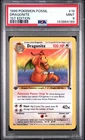 POKEMON DRAGONITE 1999 FOSSIL #19 1ST EDITION PSA 9