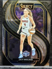 Jacy Sheldon 2025 #198 Panini Select WNBA #198 Premier Level Seattle Mystics