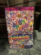 Lisa Frank Sticker Book Over 600 Stickers Unicorn Rainbow Cat Ice Cream Puppy