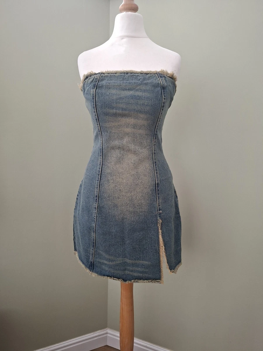 PRETTYLITTLETHING Denim Dresses for Women for sale | eBay UK