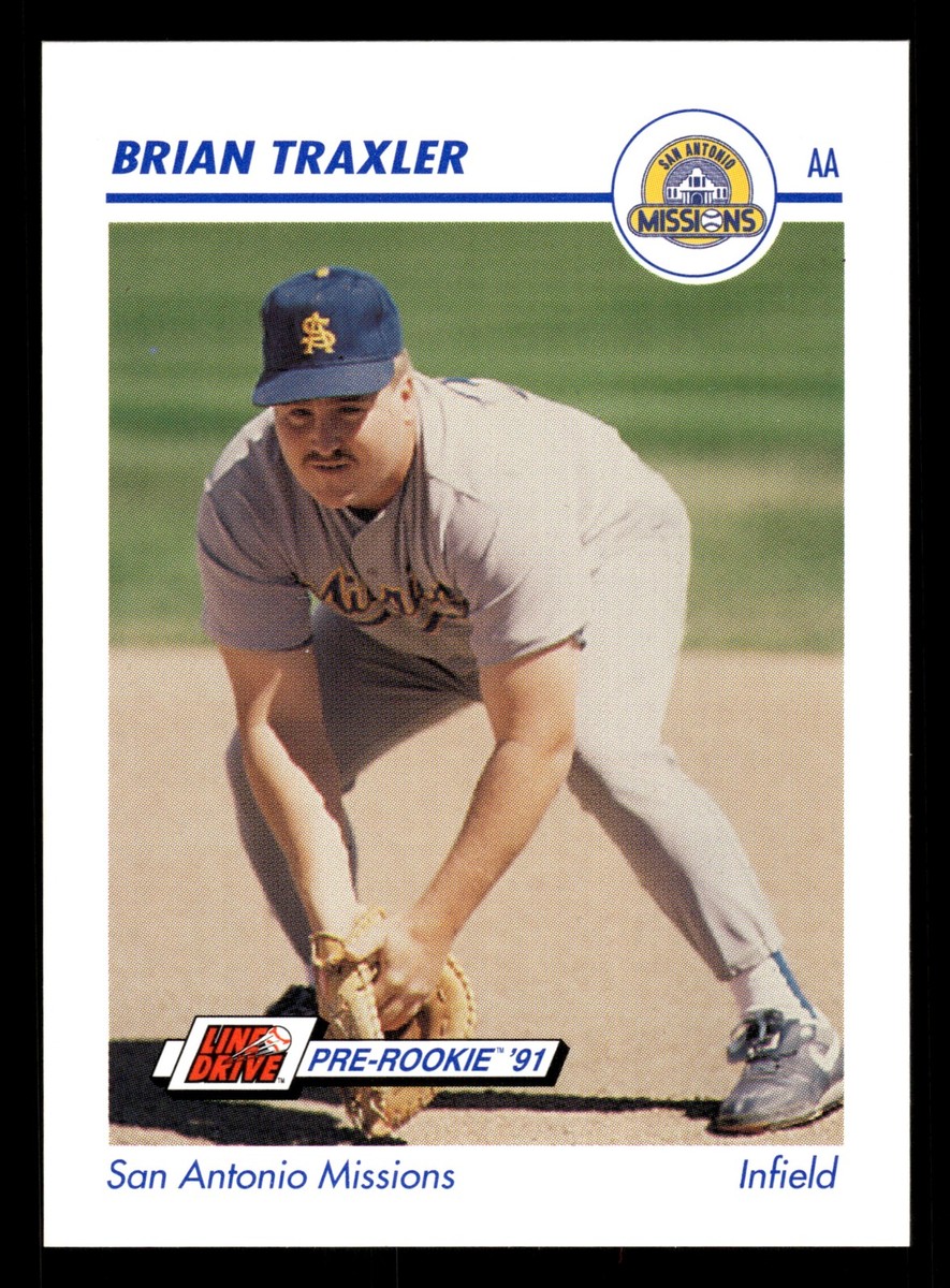 ASTRO アストロ リリイベ 大阪 サナ 握手会 カードお渡会 Brian Traxler 1991 Line Drive AA #544 San Antonio Missions | eBay