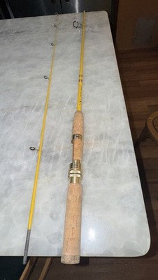 EAGLE CLAW Featherlight 6' Ultra Light Spinning Rod #FL204-6 Perfect.