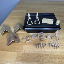 Marx Blue and Gray Civil War Playset Set Accessories Lot Read