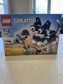 Lego Creator 3 in 1 #31021 Cat/Dog/Bunny/Mouse #31133 White Bunny Used Complete
