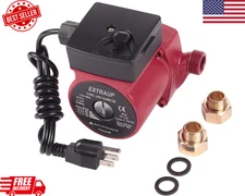 3/4 NPT 110V Hot Water 3-Speed Cast Iron Circulation Pump Circulator Pump