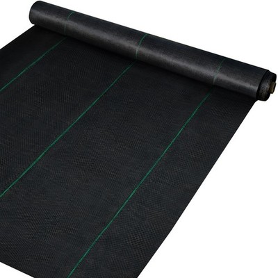 3FTx50FT Premium Weed Barrier Fabric Heavy Duty 5OZ, Woven Weed Control Fabric