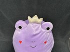 Squishmallows 16 inch Francine the Purple Frog Heart Cheeks USED VALENTINES 2024 — photo 2