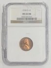 NO RESERVE 1935-D Denver Lincoln Wheat Cent Penny 1C NGC Graded MS66 RB