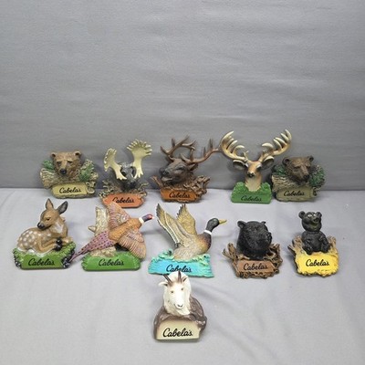 Cabela's Refrigerator Magnet 3D Wildlife Big Game Waterfowl Upand Bird Lot Of 11