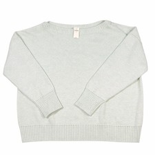 GAP NWT Sweater XXL Light Blue Crewneck Cotton Knit Pullover