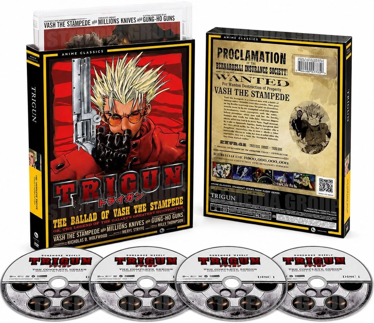 Trigun Collector's Edition DVDs & Blu-ray Discs for sale | eBay