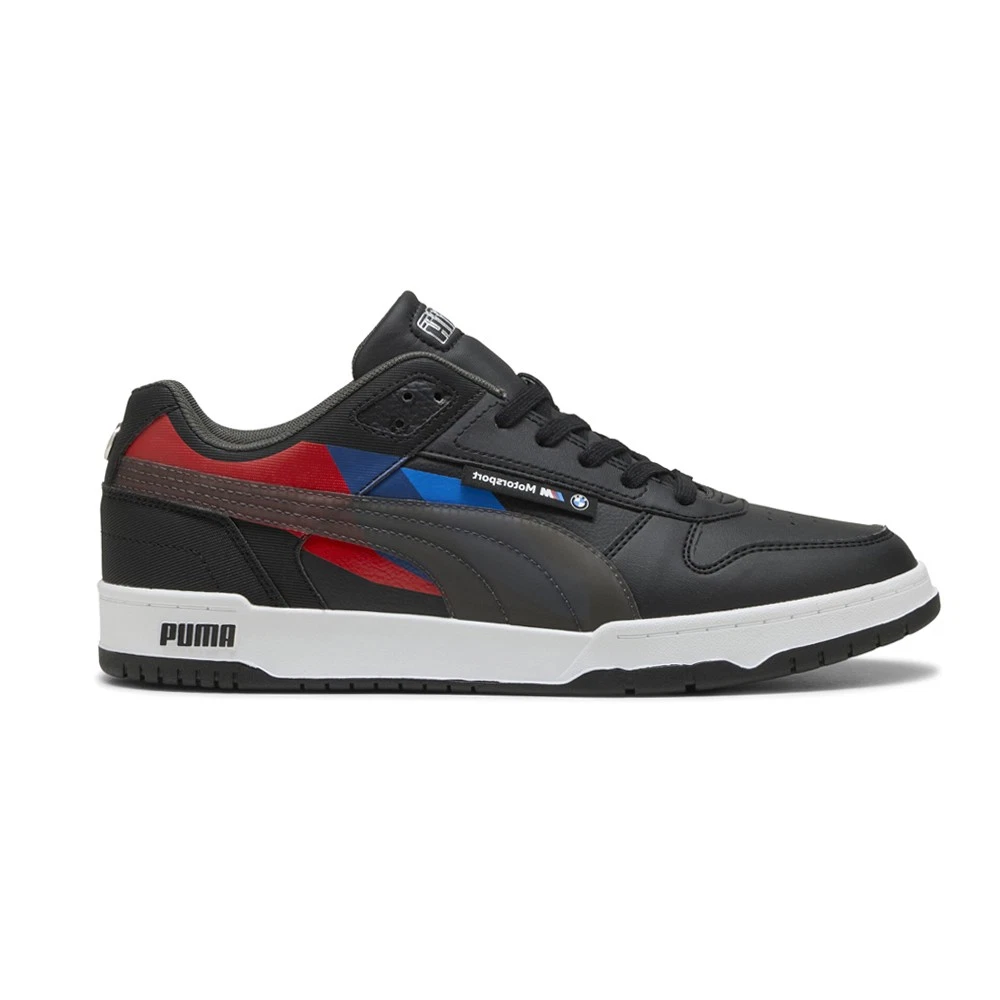 PUMA Bmw M Motorsport Rbd Game Low Lace Up Mens Black Sneakers Casual Shoes 308