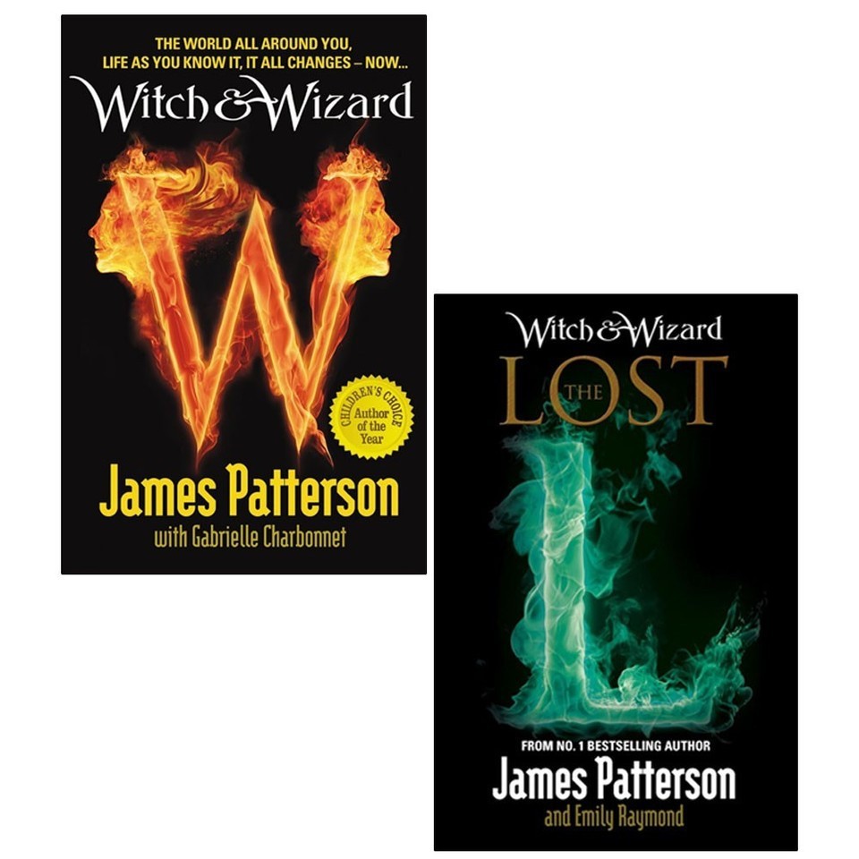Witch and Wizard Series 2 Books Collection Set by James Patterson The Lost