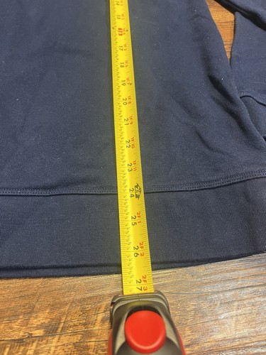 Lands' End Serious Sweats Chest Stripe French Sweatshirt Size Small - Picture 5 of 5