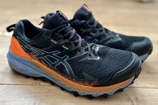 ASICS Gel Trabuco 10 GTX Herren Lauf Trail Schuh 44,5 / 9,5 UK, schwarz orange