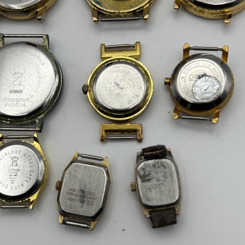 Bundle Of 16 Quartz Watches Modern / Vintage Untested Parts / Repair / Crafts - Picture 9 of 10