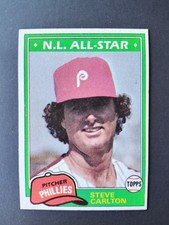 1981 Topps - Steve Carlton #630 - Philadelphia Phillies - NM