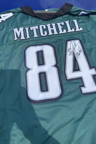 Freddie Mitchell signed Philadelphia Eagles jersey