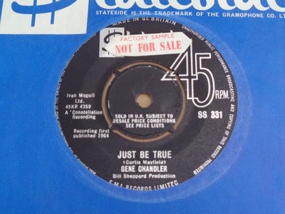 Gene Chandler - Just Be True - Stateside 45