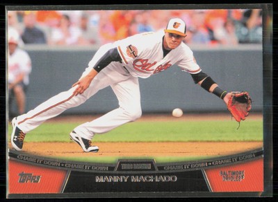 2013 Topps Chase It Down Manny Machado Orioles #CD-13