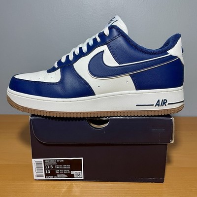 NIKE AIR FORCE 1 LOW 11.5 COLLEGE PACK MIDNIGHT SAIL NAVY DQ7659
