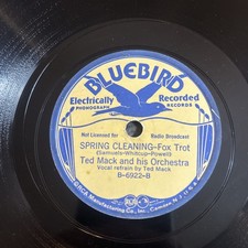 Ted Mack On Bluebird ( Buff) 6922  Spring Cleaning 