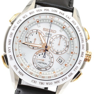 SEIKO Limited Astron Resorts 8X82-0AE0/SBXB021 Solar Powered Radio Men's_954228