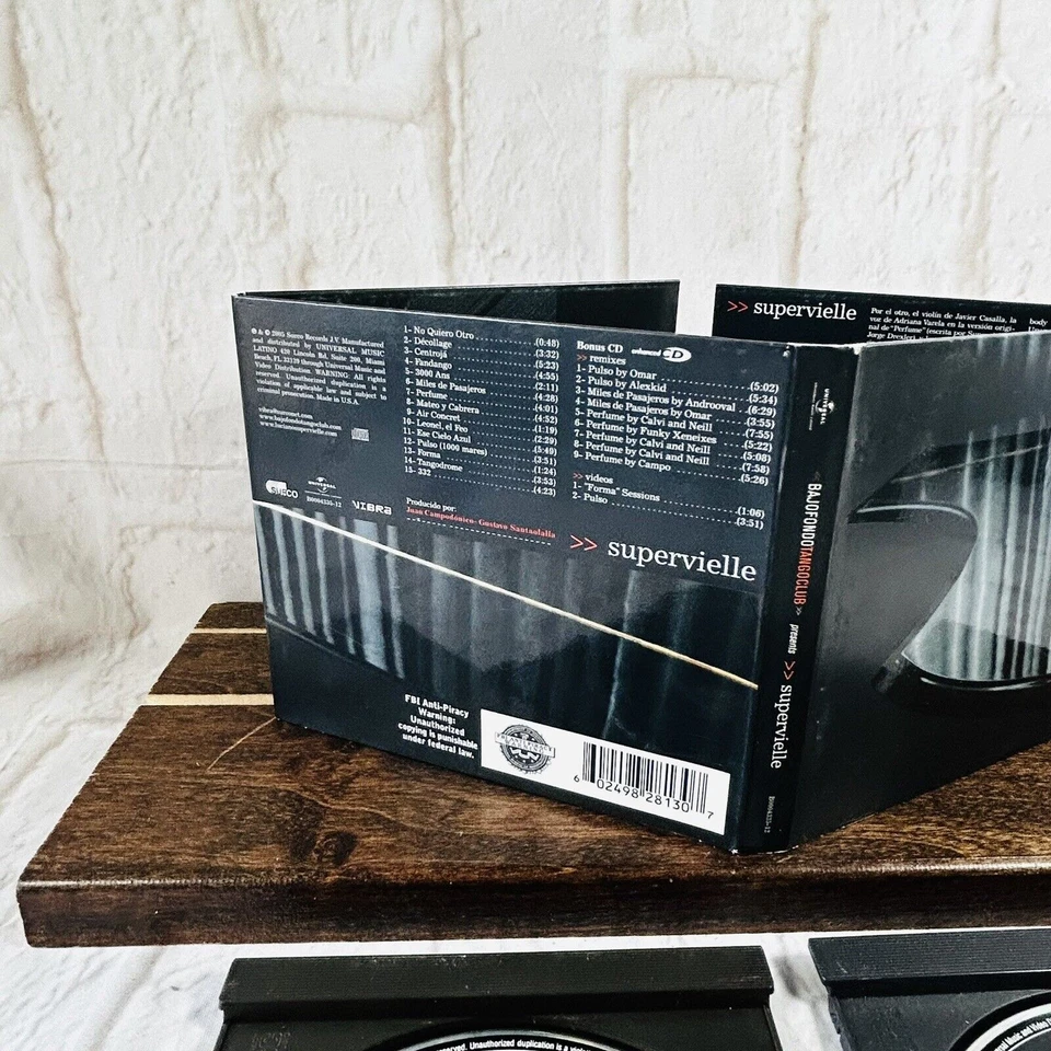 Bajofondo Tango Club Digipak Supervielle Luciano Enhanced CD - Image 3 of 4