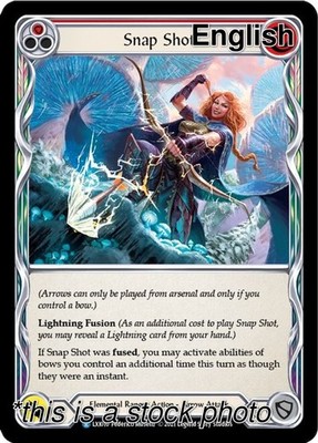 Snap Shot (Red) [Normal NM - Blitz Deck: Tales of Aria - Lexi LXI010]