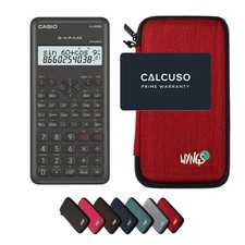 Casio fx-82MS 2 incl. Custodia protettiva rossa - calcolatrice grafica