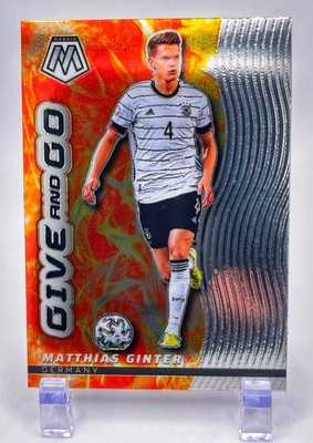 2021-22 Panini Mosaic Matthias Ginter #8 Give and Go Mosaic Germany