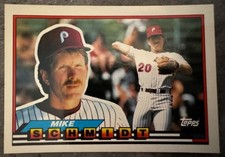 MIKE SCHMIDT 1989 TOPPS BIG, #220, PHILADELPHIA PHILLIES