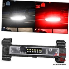UTV Interior Light - Universal Dome Light Roll Bar Mount - A Red White