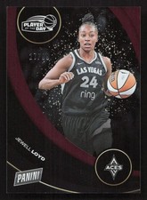 2025 Panini WNBA Player of the Day Jewell Loyd Red #/99 #8 Card
