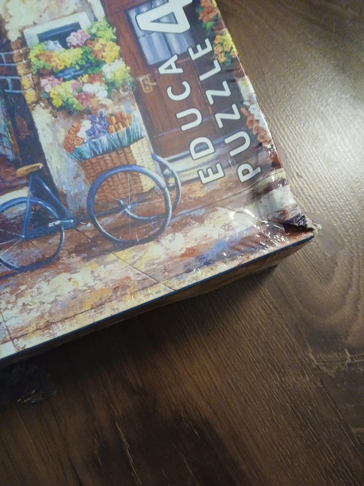 Rompecabezas Educa 2018 4000 piezas escena de café mediterráneo nuevo en caja Foto 2 de 3