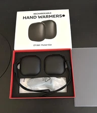 Pocket Size Hand Warmers Rechargeable 2 Pack, Never Used Open Box